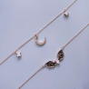 Naszyjnik Bat & Crescent Moon