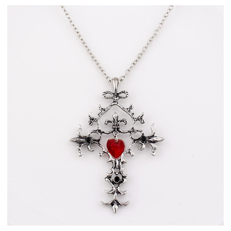 Naszyjnik Sacred Heart Cross Naszyjnik Sacred Heart Cross