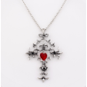 Naszyjnik Sacred Heart Cross