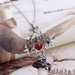 Naszyjnik Sacred Heart Cross