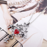Naszyjnik Sacred Heart Cross