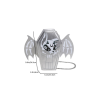 Torebka/plecak Bat Wings Coffin