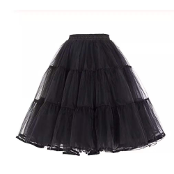 Spódnica midi typu pettskirt