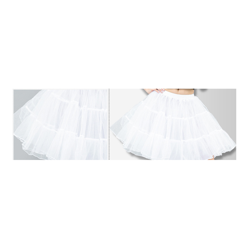 Spódnica midi typu pettskirt Spódnica midi typu pettskirt