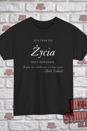 Hubbard "Życie" - koszulka męska